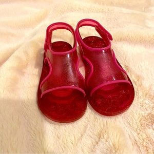 Mini Melissa Pink Sandals Girls